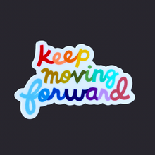 Load image into Gallery viewer, Keep Moving Forward Vinyl Sticker by Coco West Illustration
