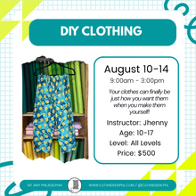 Load image into Gallery viewer, Summer 2026: DIY Clothes Camp
