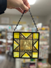 Load image into Gallery viewer, Stained Glass Quilt Block by Classless Glass
