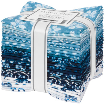 Shibori Blues - Fat Quarter Bundle