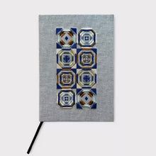Load image into Gallery viewer, Pineapple Quilt Embroidered Journal by Built Quilt
