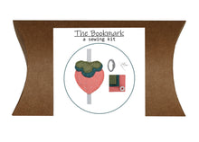 Load image into Gallery viewer, DIY Strawberry Bookmark Sewing Kit
