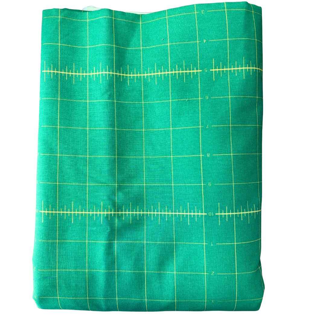 Previously Loved Fabric: Green Measure (7.5 yds)