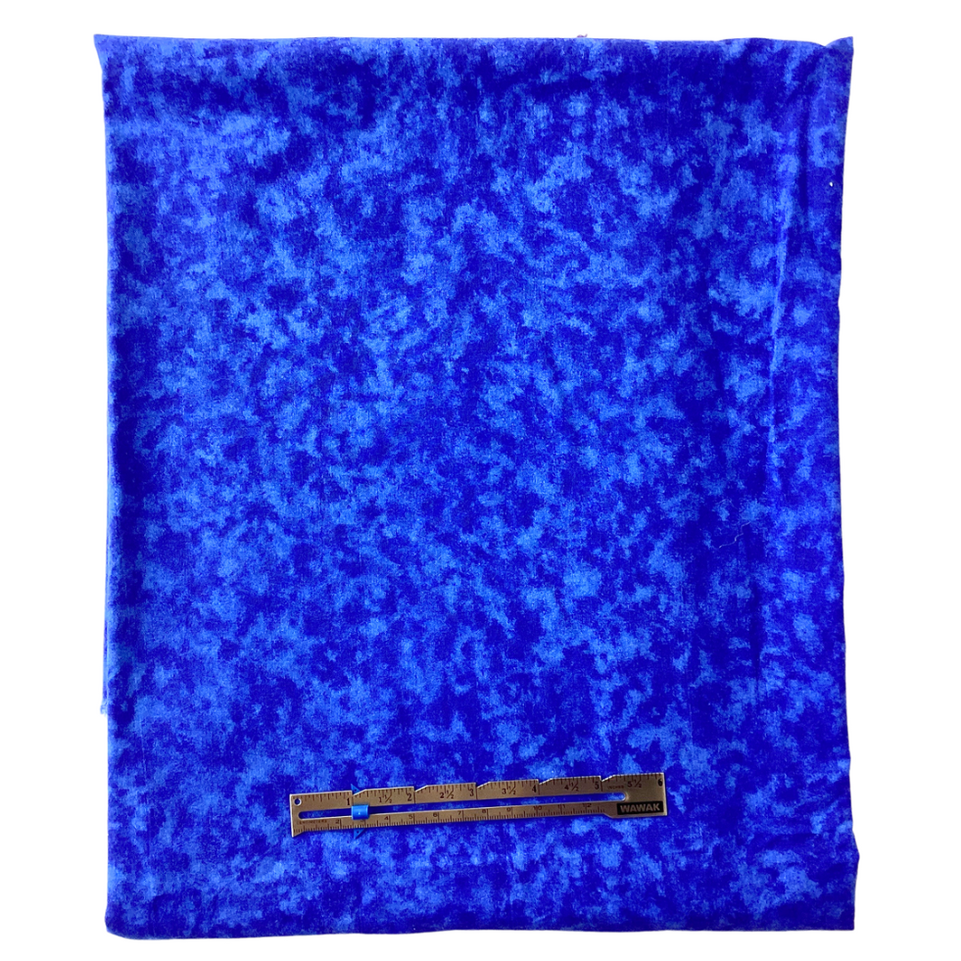 Previously Loved Fabric: Royal Blue Blender (2.75yds)