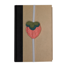 Load image into Gallery viewer, DIY Strawberry Bookmark Sewing Kit
