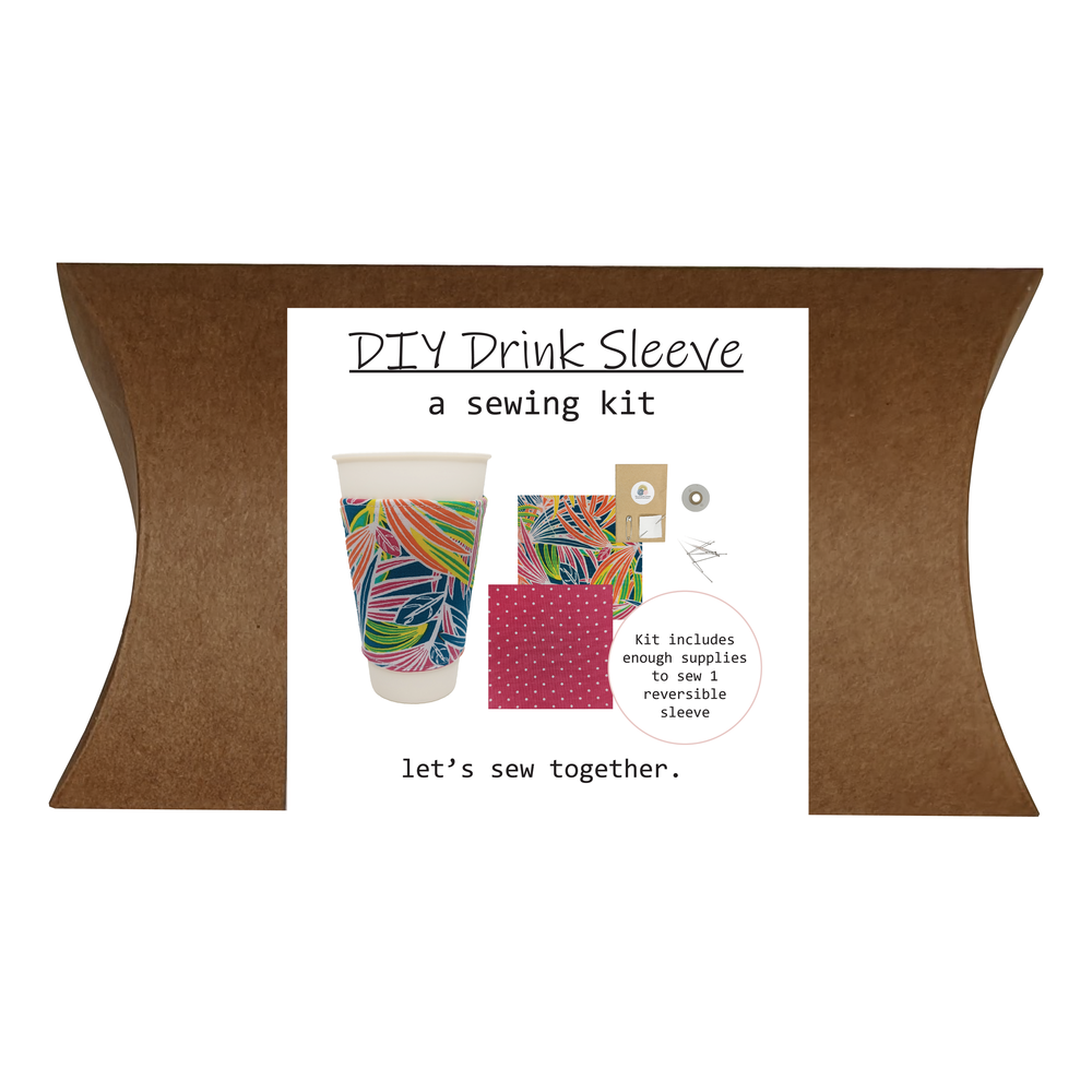 DIY Drink Sleeve Sewing Kit