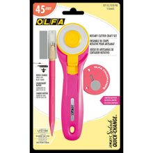 Load image into Gallery viewer, OLFA Splash Rotary Cutter Craft Set
