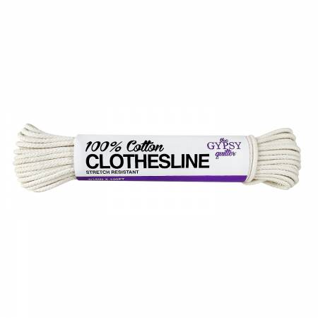 Clothesline Rope 100% Cotton 100ft