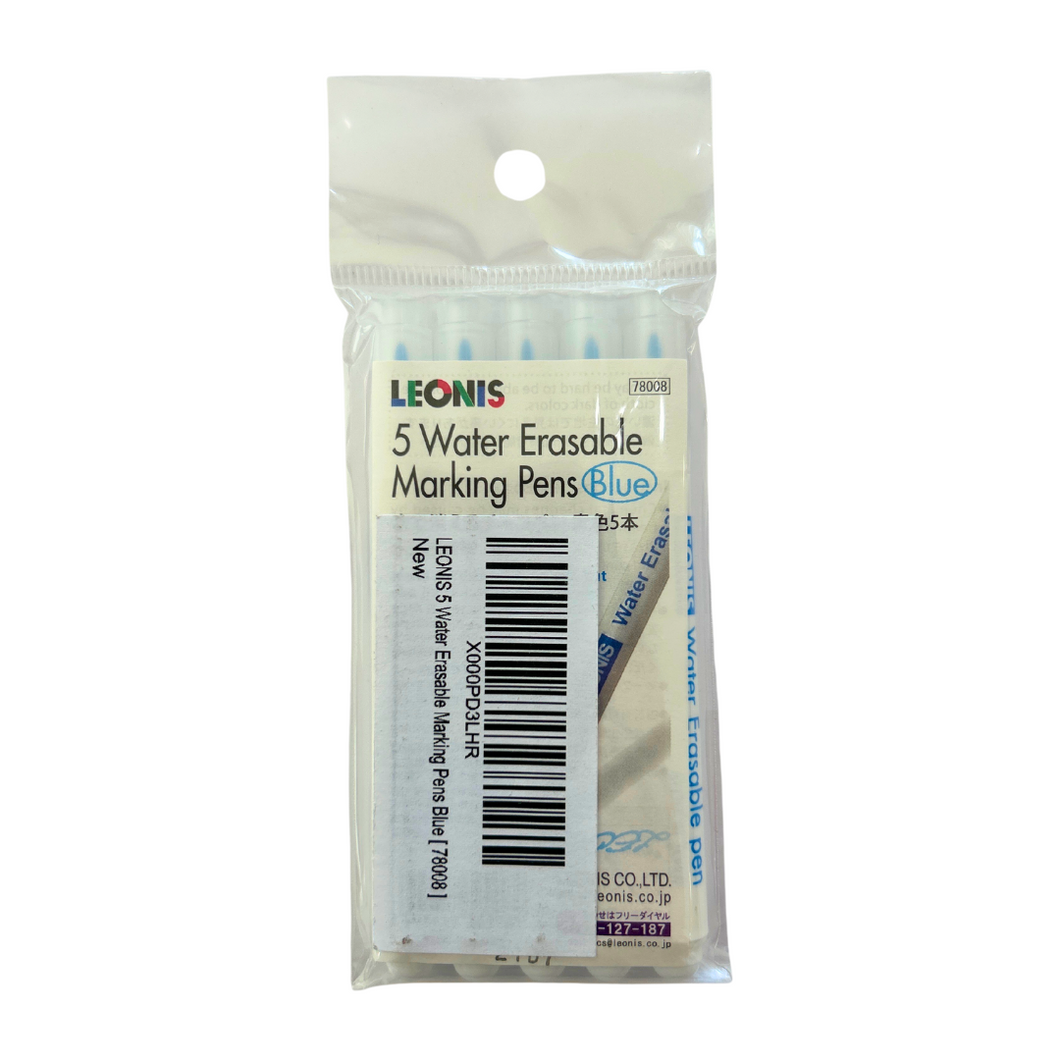 Previously Loved: Leonis Water Erasable Marking Pens (5 pk)