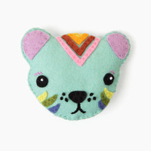 Load image into Gallery viewer, Purl the Fancy Tiger - DIY Craft Kit
