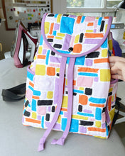Load image into Gallery viewer, Pembina Backpack Pattern (Paper Copy) by The Blanket Statement
