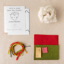 Load image into Gallery viewer, Sam the Sleepy Strawberry - DIY Craft Kit
