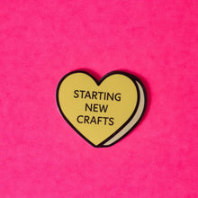 Load image into Gallery viewer, Crafts Conversation Heart Vinyl Sticker
