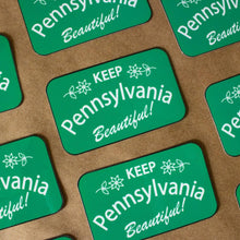 Load image into Gallery viewer, Keep Pennsylvania Beautiful Vinyl Sticker
