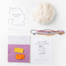 Load image into Gallery viewer, Alok the Visionary Unicorn - DIY Craft Kit
