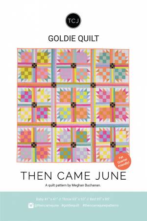 Goldie Quilt Pattern - Paper Pattern