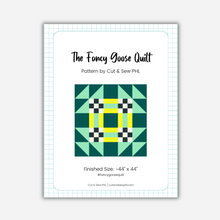 Load image into Gallery viewer, The Fancy Goose Quilt Pattern by Cut &amp; Sew PHL
