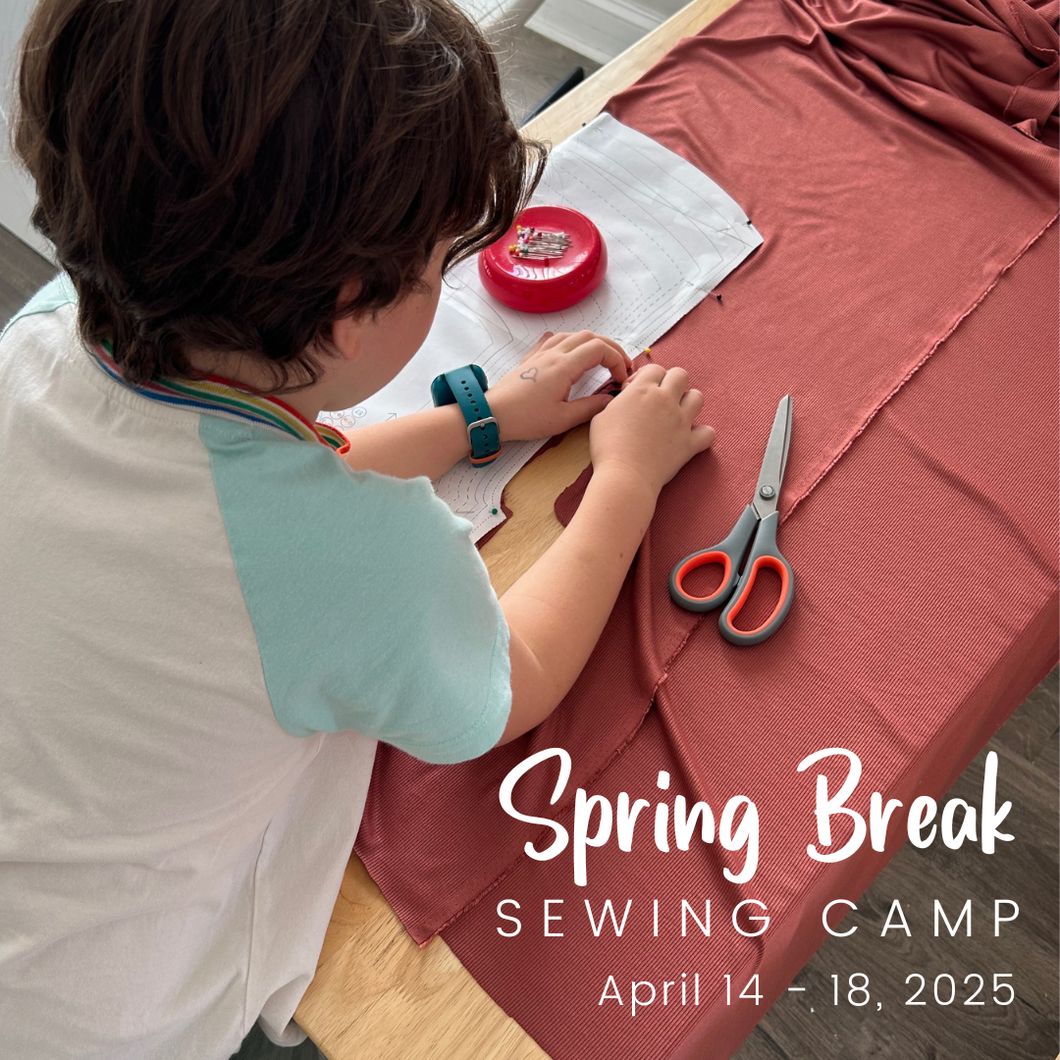 Spring Break Sewing Camp (Apr 14-18)