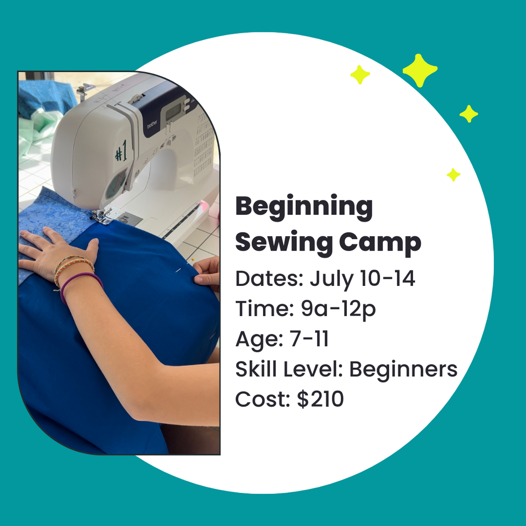 Beginning Sewing Camp
