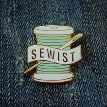 Load image into Gallery viewer, Sewist Enamel Pin
